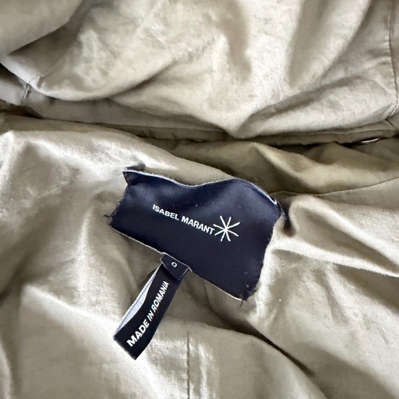 Isabel Marant Olive Green Puffer Jacket - Picture 7 of 12